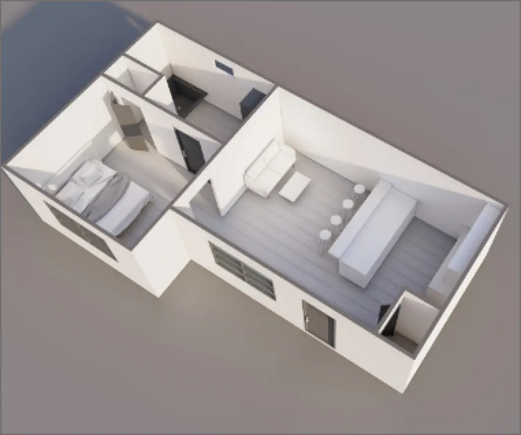 Nook Studio 4 Nook Studio: 250 sq. ft. of Compact Comfort