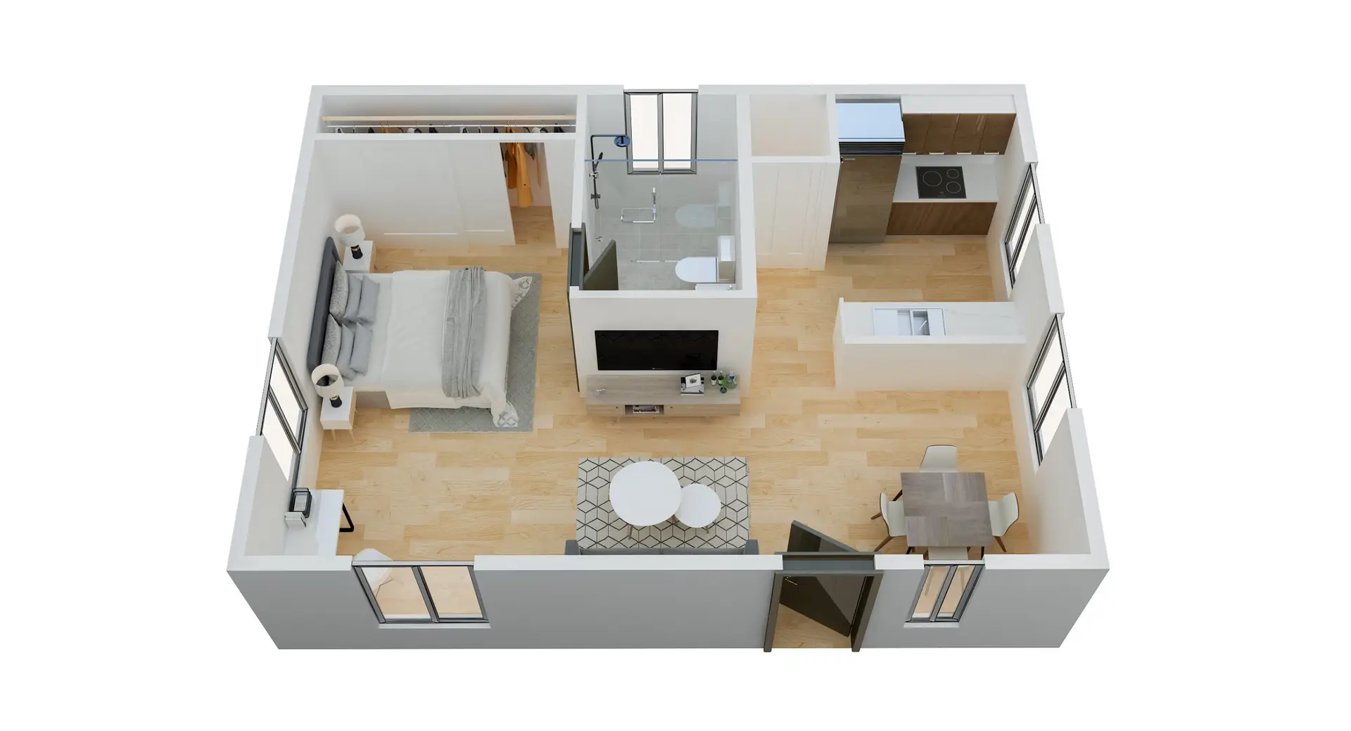 Horizon ADU: Spacious 1 Bed, 1 Bath 600 sq. ft.