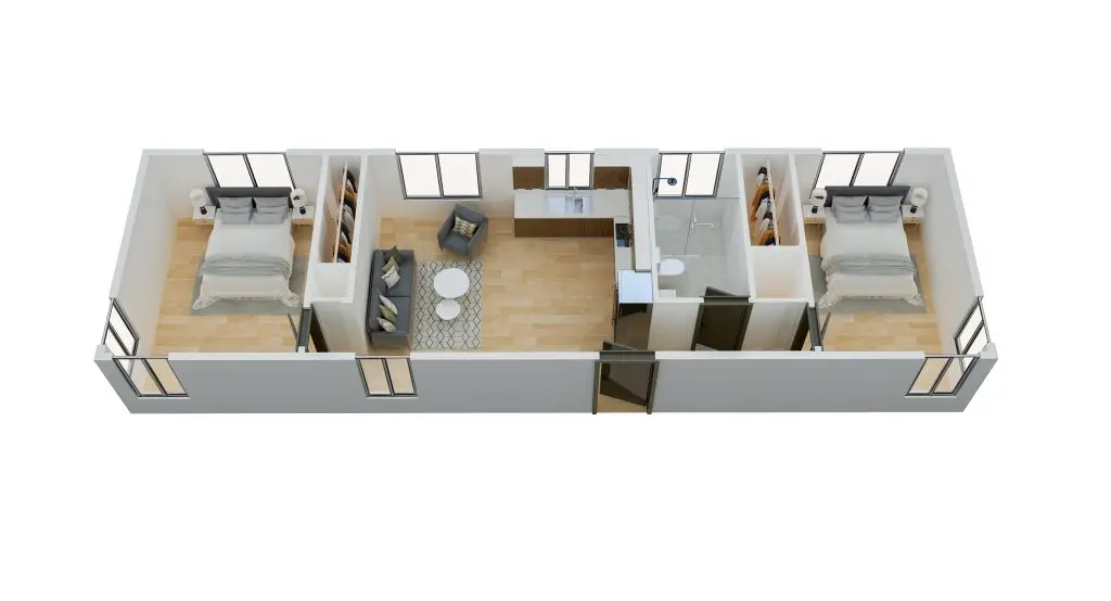 Vista ADU 4 Vista ADU: Perfect 690 sq. ft. | 2-Bed, 1-Bath for Families