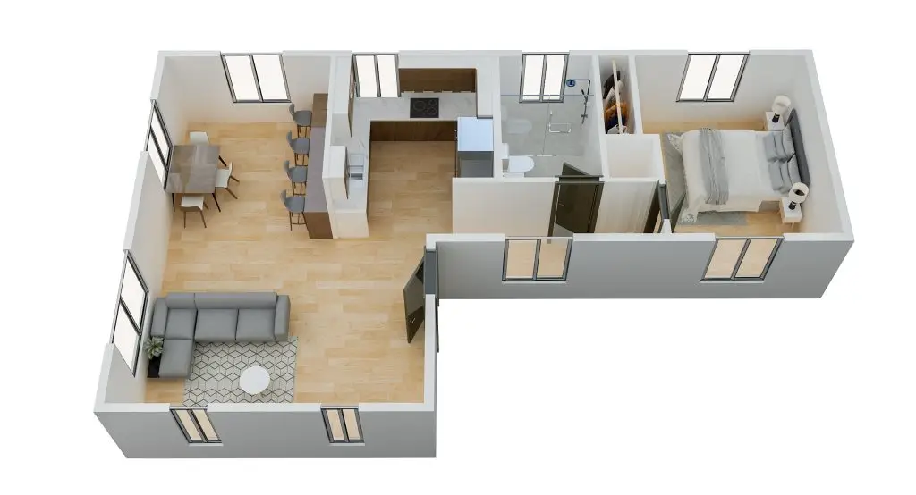 Aura ADU 7 Discover Aura ADU: Stylish 800-sq-ft 1BR for Singles/Couples
