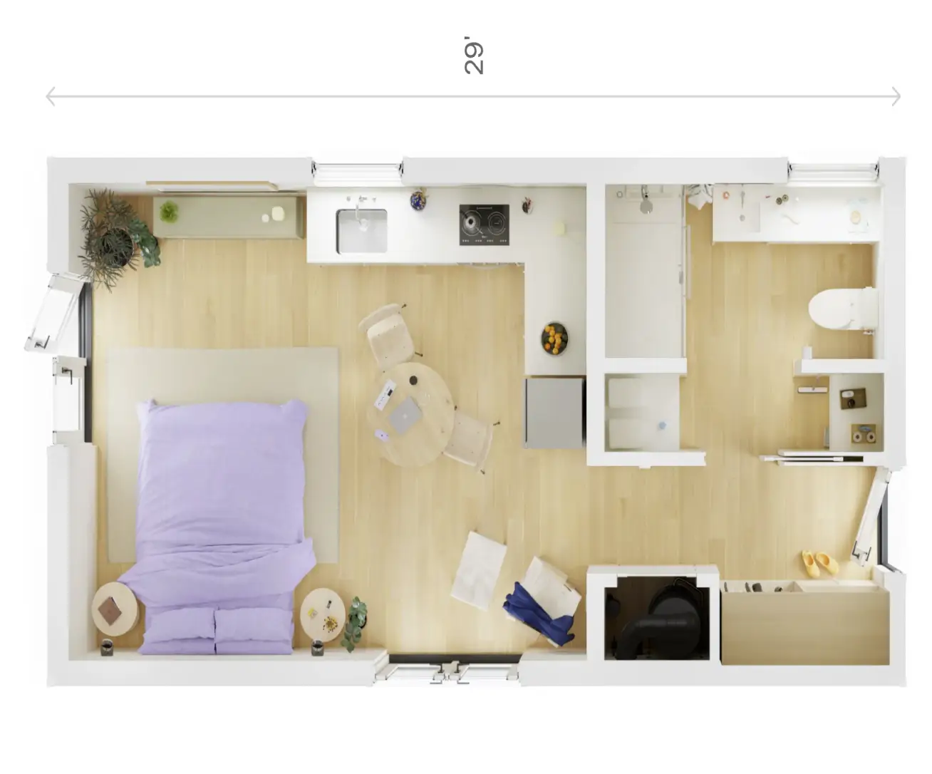 Upgrade Your Life in The Starling Bath: 2-Bed, 1-Bath ADU