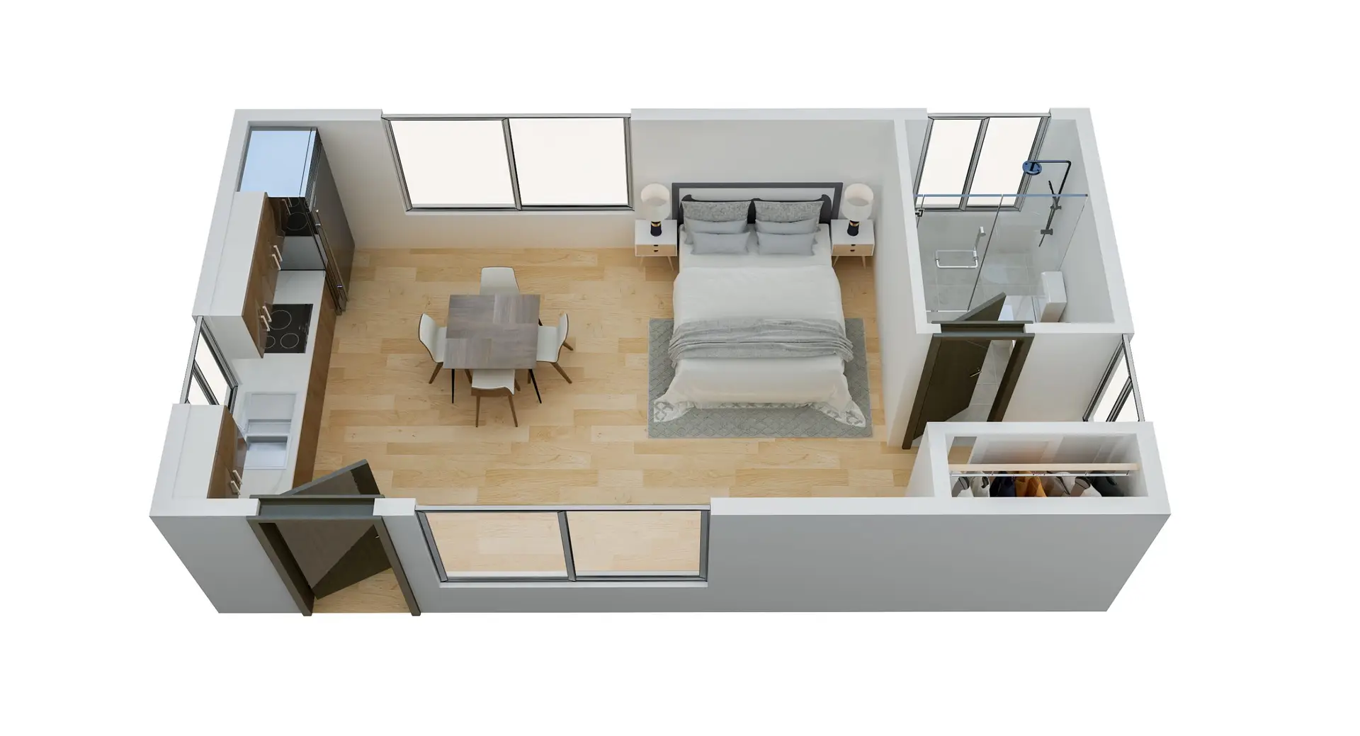 Serenity Studio: 400 sq. ft. Sanctuary of Peace and Comfort