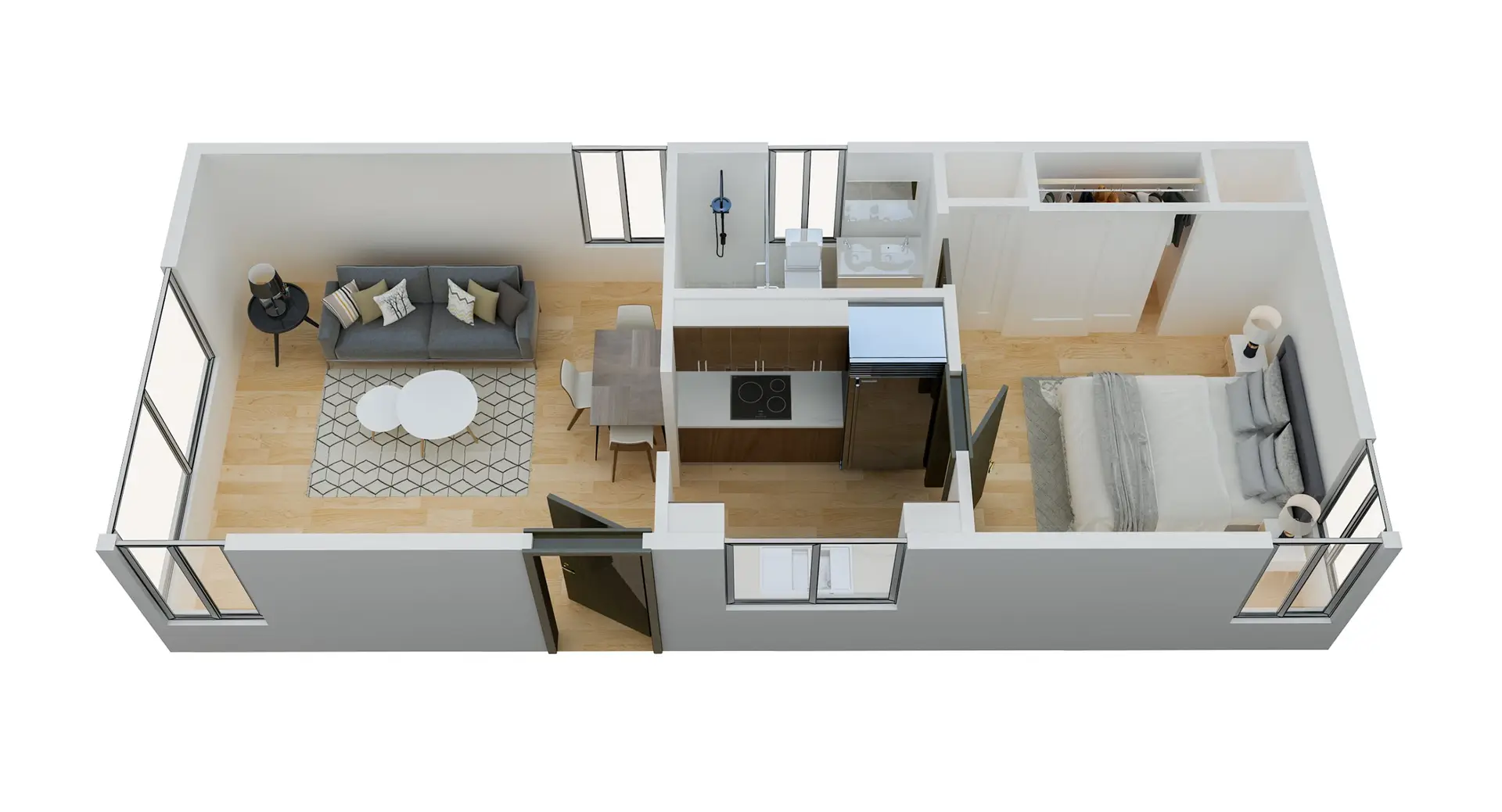 The Sparrow Bath ADU: Your Spacious 2 Bed, 1 Bath Retreat