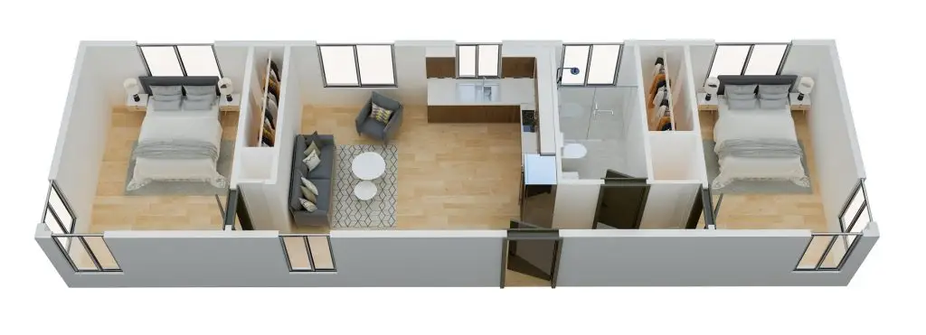 Simplify Life: Oasis ADU 380-sq-ft 1-Bed, 1-Bath